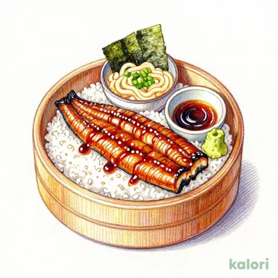 うなぎひつまぶし上(１尾)と麺