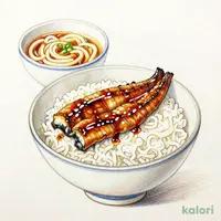 うなぎ丼と麺