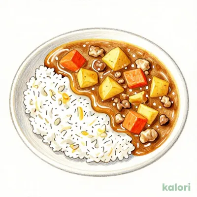 お子様カレーごはん