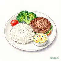 お子様ハンバーグ
