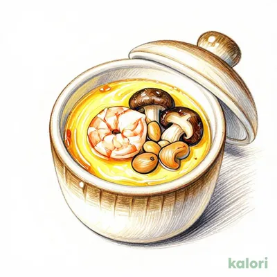 Add Chawanmushi (Steamed Egg Custard) to Rice Bowl