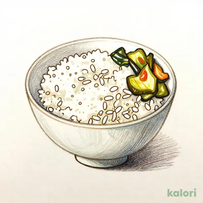 ごはん小(漬物付）