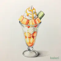 しあわせのメロンパフェ