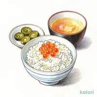 しらすといくらミニ丼セット