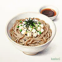 とろろそば　温・冷