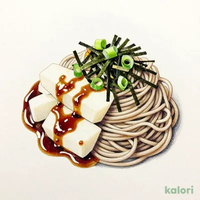 Tororo Zaru Soba (Dipping Buckwheat Noodles with Grated Yam), 2 Layers