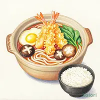 なべ焼うどん（ごはん付）
