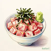まぐろの山かけ