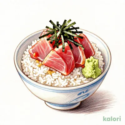 まぐろミニ丼セット
