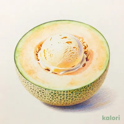 フレッシュメロンあいす1/2玉