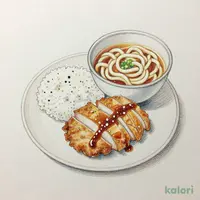 Miso Katsu Bowl and Noodles