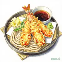 大海老天ざるきしめん・うどん【松】