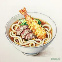 大海老天宮崎牛うどん