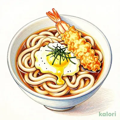 大海老天玉子とじあんかけうどん（１本）