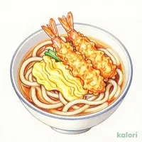 大海老天玉子とじあんかけうどん（２本）