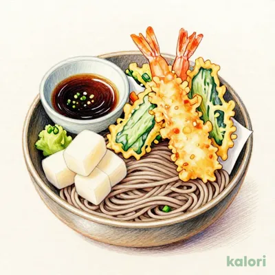 Tempura & Grated Yam Dipping Soba