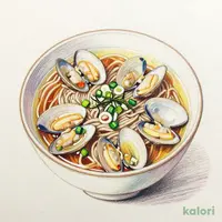 宍道湖産　しじみそば　温