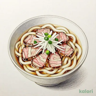宮崎牛すきおろしぶっかけうどん　温