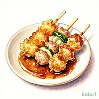 Assorted Fried Dish Trio with Miso Sauce