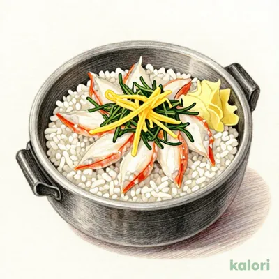 本ずわい蟹釜めしランチ