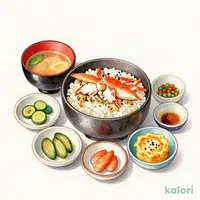 本ずわい蟹釜めし定食