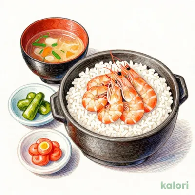 桜海老釜めし定食