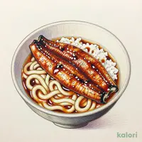 Premium Unadon (Eel Rice Bowl) with Noodles