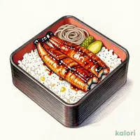特上うな重と麺