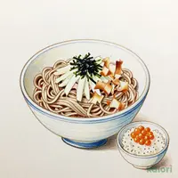 磯香おろしそばお好みランチ（しらすといくらミニ丼）