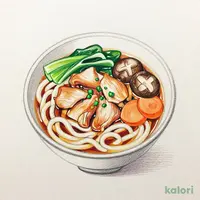 菜彩鶏五目うどん