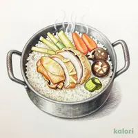 菜彩鶏釜めしランチ