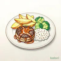 選べる　いろとりどりセット お子様ハンバーグ