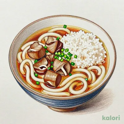もつ煮込うどん（ごはん付）