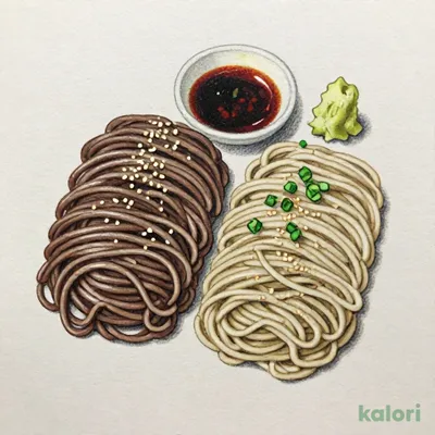 Sesame Soba and Stone-Ground Soba Tasting Set