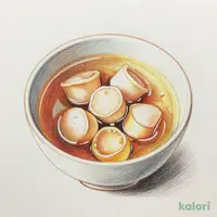 帆立貝みそ汁