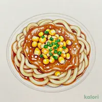 もろこしあんかけうどん