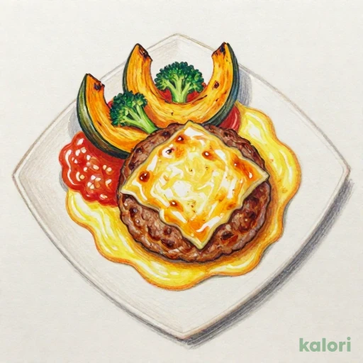 秋の彩りパンプキンハンバーグ 620kcal — What's in It & Nutrition Facts | Bakery ...