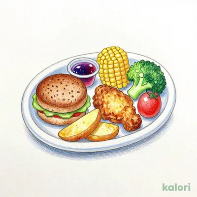 お子様ひこうきプレート