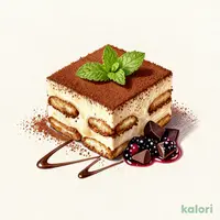 ティラミス　ベリーソースとスイートチョコレート