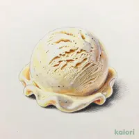 バニラアイス