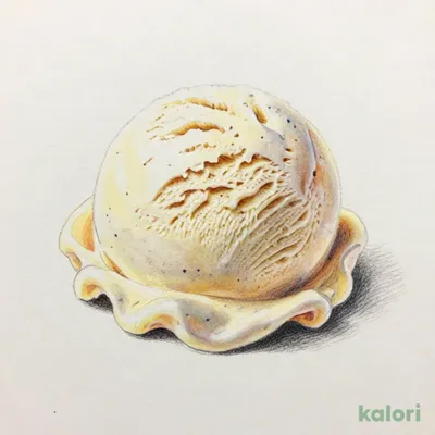 バニラアイス
