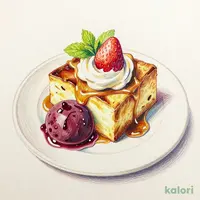 パンプリンとカシスシャーベット