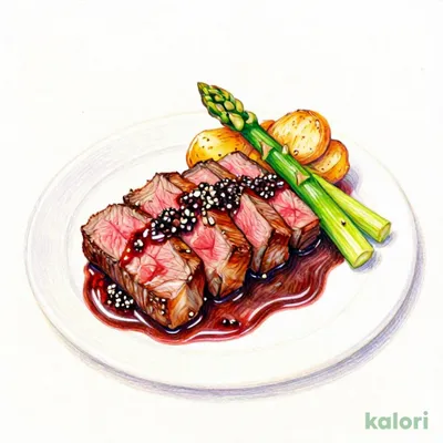 ヒウチステーキ　赤ワインソース　トリュフの香り（１５０ｇ）