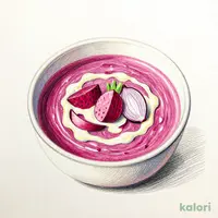 ビーツとオニオンのポタージュ