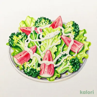 彩り野菜のサラダ