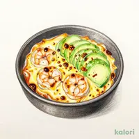 海老とアボカドのクリーミーグラタン