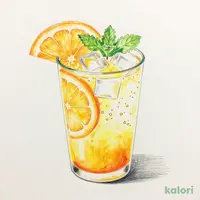 マンゴーとシトラスのスカッシュ(ノンアルコール)