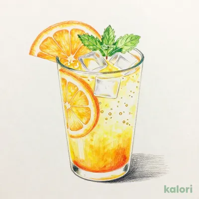 マンゴーとシトラスのスカッシュ（ノンアルコール）
