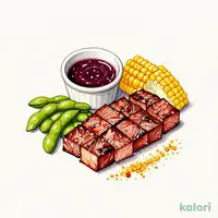 Hiuchi Steak with Truffle-Scented Red Wine Sauce