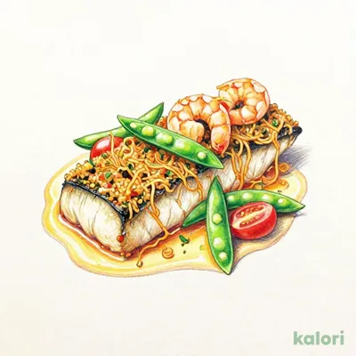 Mahi-Mahi with Herb Breadcrumbs and Shrimp Kadaif